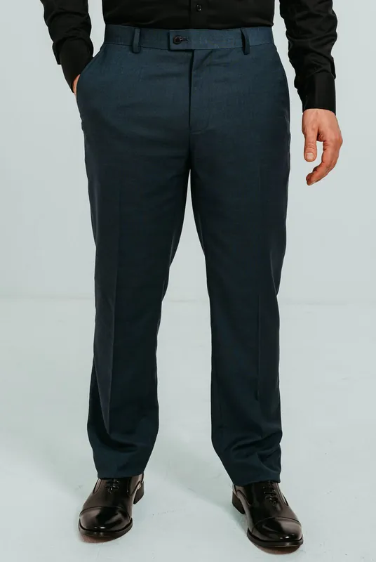 Teal Suit Trousers - Dobell