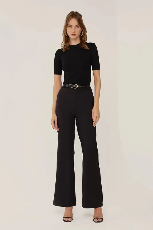 Solid Jumpsuit with Belt - Hiccup