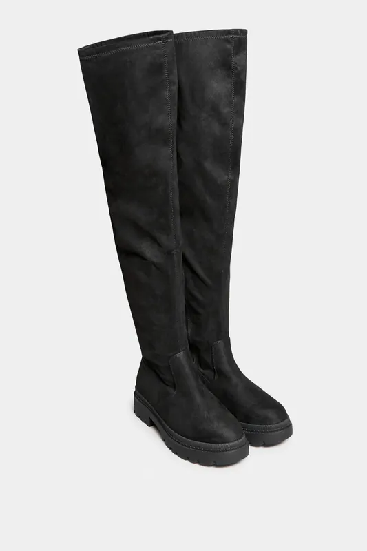 Wide & Extra Wide Over The Knee Boots - Yours