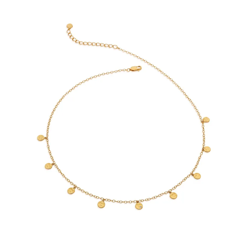 HD X Golden Edit Lunar Necklace - Hot Diamonds