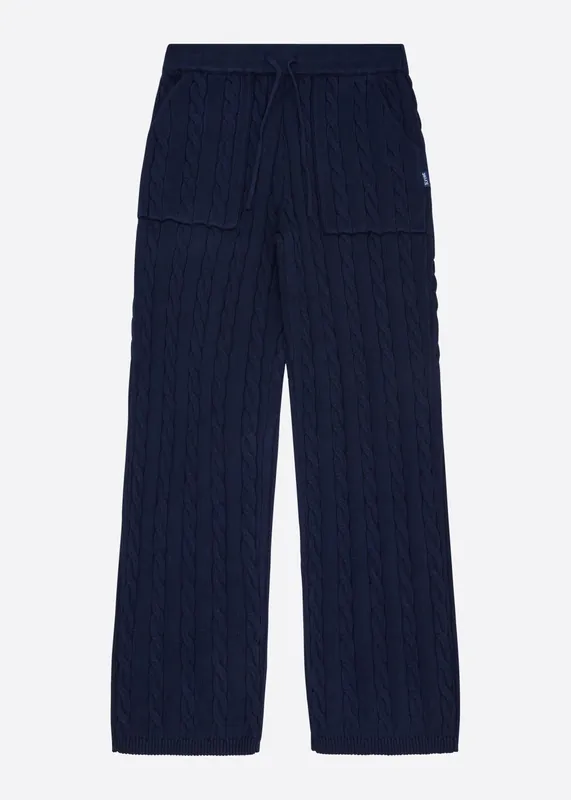 Krost x Nautica Baggy Cableknit Pants
