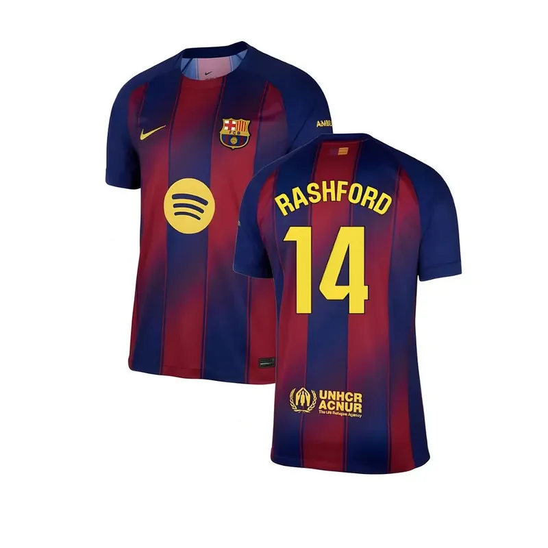 Mens 2025 - 2026 Home Shirt - Rashford 14