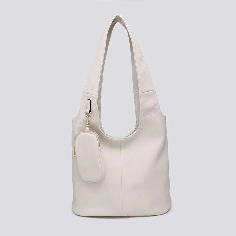 Elegant Chic 2-in-1 Shoulder Bag with Detachable Wallet