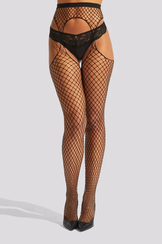 Fishnet Crotchless Tights - Ann Summers