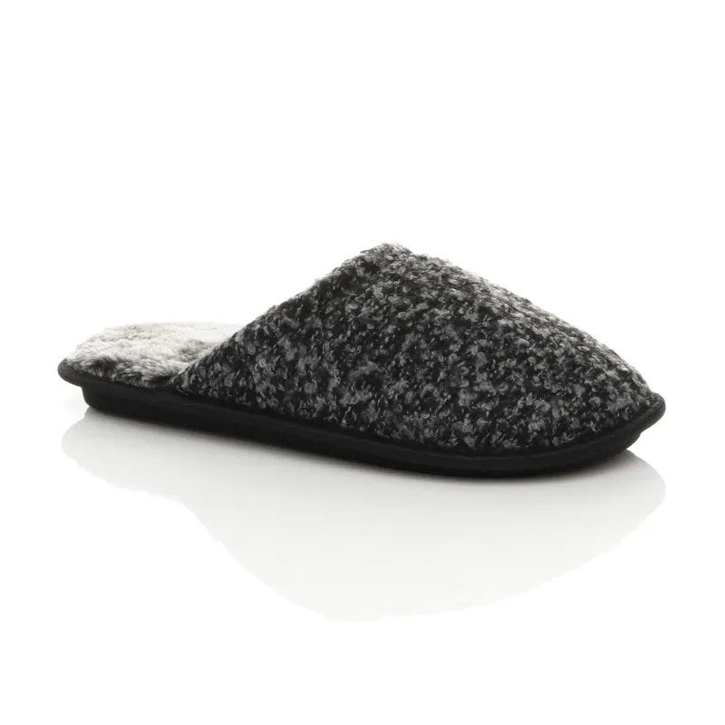 Borg Mules Slippers - AJVANI