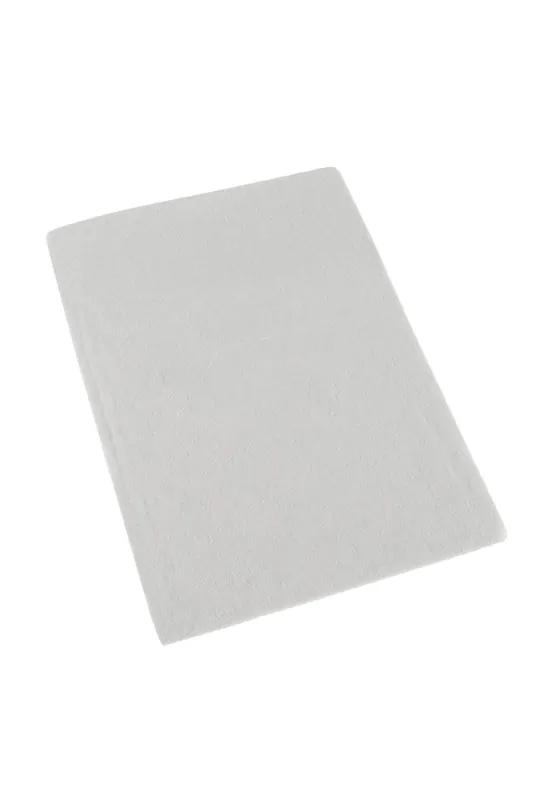 100% Brushed Cotton Cot Flat Sheet Single Pack, 100 x 150 cm - Homescapes