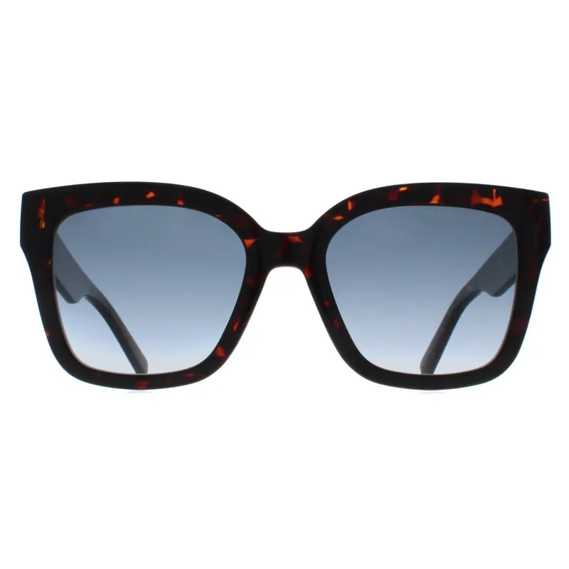 Square Shiny Dark Havana Blue Gradient MARC 658/S - Marc Jacobs