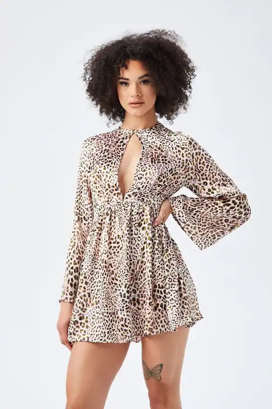 Jennifer Cut Out Mini Dress - Urban Bliss