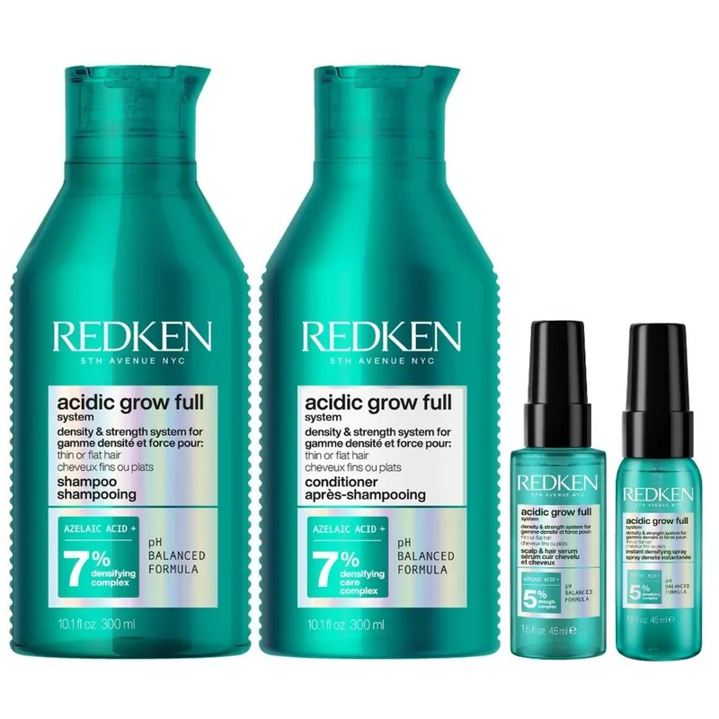 Acidic Grow Full System Exclusive Pack - Redken
