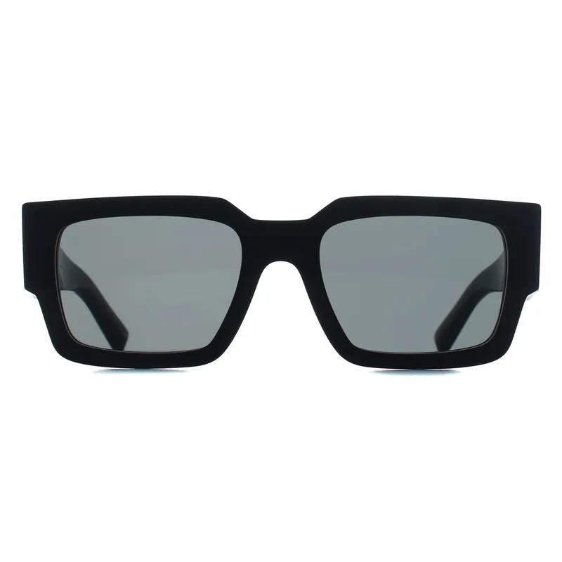Rectangle Black/Talc Dark Grey PRB17S - Prada