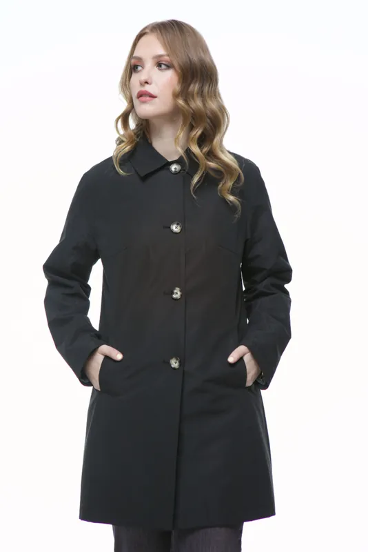 Jennifer Single Breasted Basic Mac - ELLE