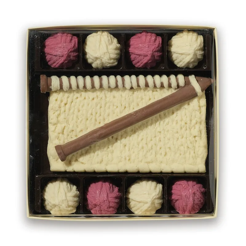 Chocolate Knitting Gift Set - CHOC ON CHOC