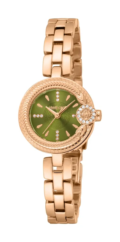 Stainless Steel Rose Gold Color Watch - Roberto Cavalli