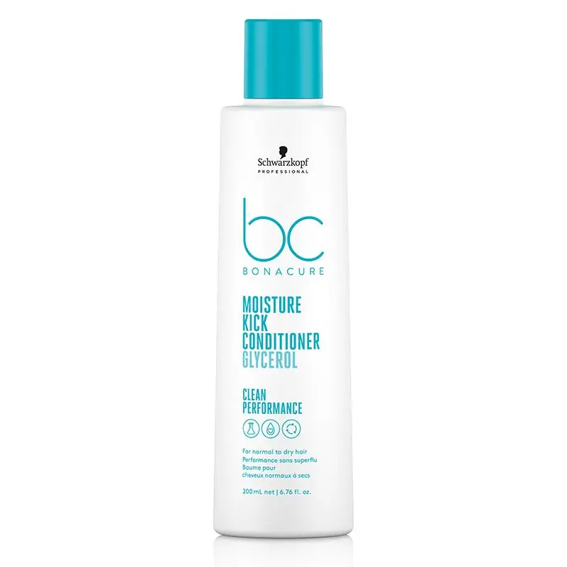 BC Clean Moisture Kick Conditioner 200ml - Schwarzkopf
