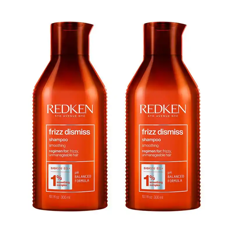 Frizz Dismiss Shampoo 300ml Double - Redken