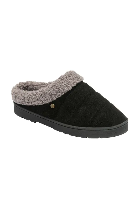 Rufus' Suede Mule Slippers - Dunlop