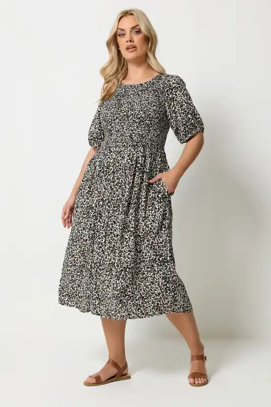 Leopard Midi Dress - Yours