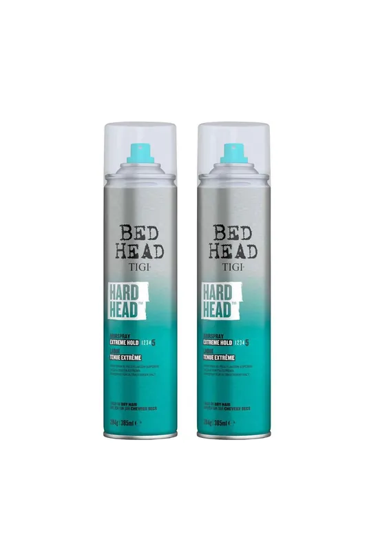 Hard Head 'Hairspray' for Extra Strong Hold, 385ml, 2pk - Tigi