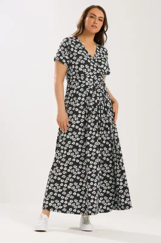 Daisy Wrap Maxi Dress - Yours
