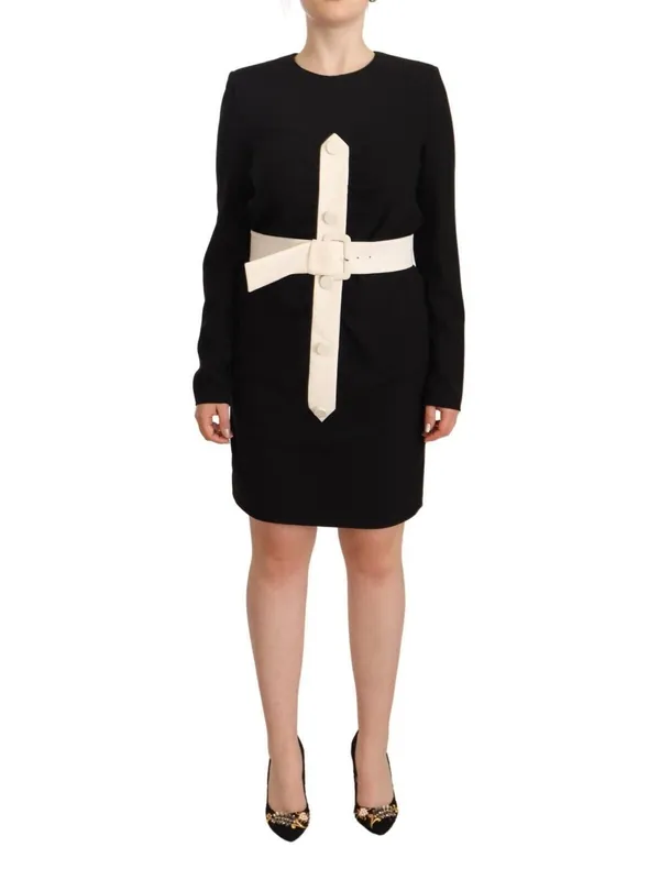 Mini Dress Long Sleeves Wool - Givenchy