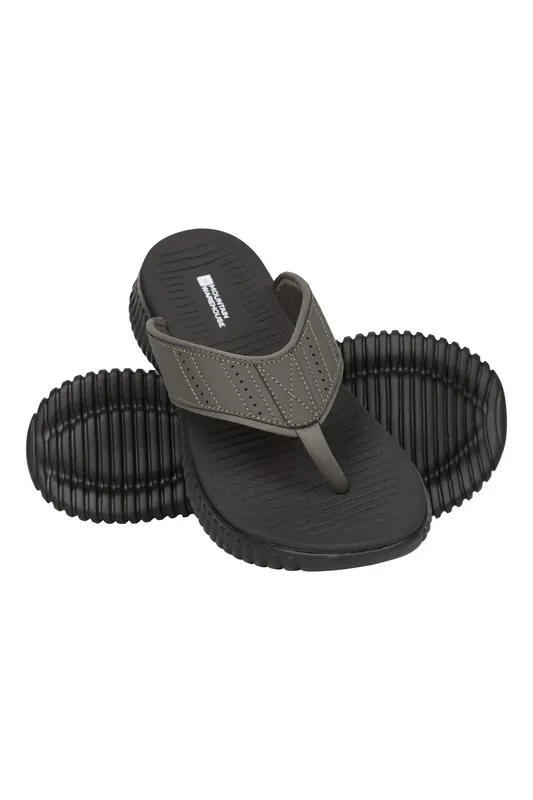 Rest' Soft Cushioned Casual Slippers Outdoor Comfortable Flip Flops - Mountain Warehouse