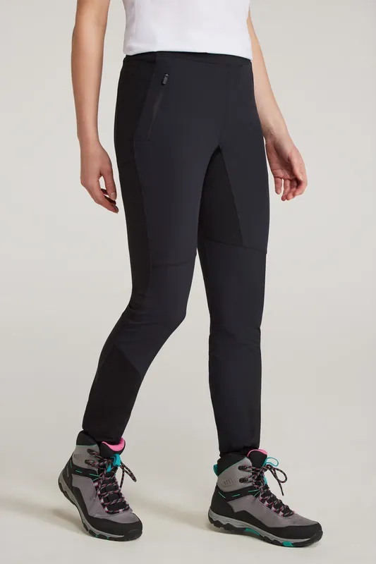 'Etna' Water Resistant Lightweight 4 Way Stretch Hiking Leggings - Mountain Warehouse
