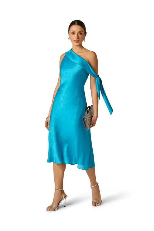 Woven Jacquard Midi Dress - Adrianna Papell
