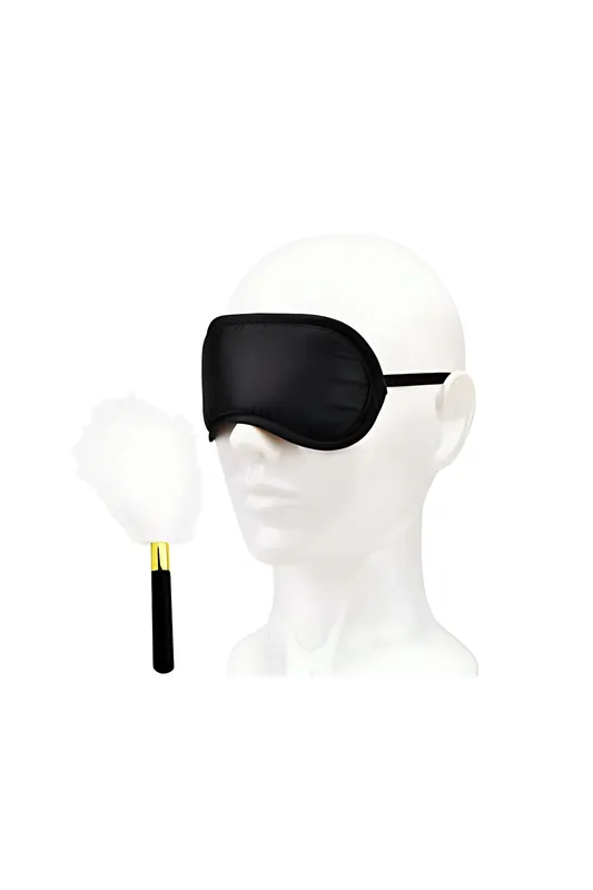 Bound to Play Eye Mask and Feather Tickler Play Kit - Loving Joy