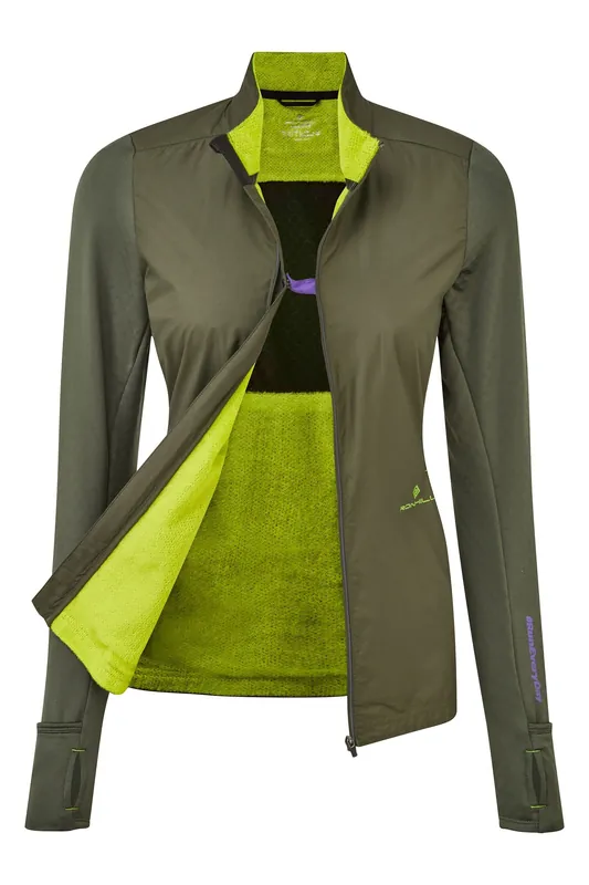 Ronhill Hyperchill' Moisture Wicking Wind Resistant Thermal Jacket - Mountain Warehouse