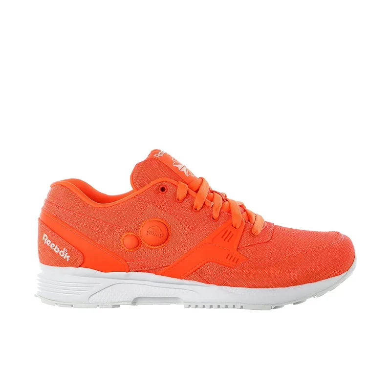 Pump Dual Tech Solar Orange Running Shoes - Reebok