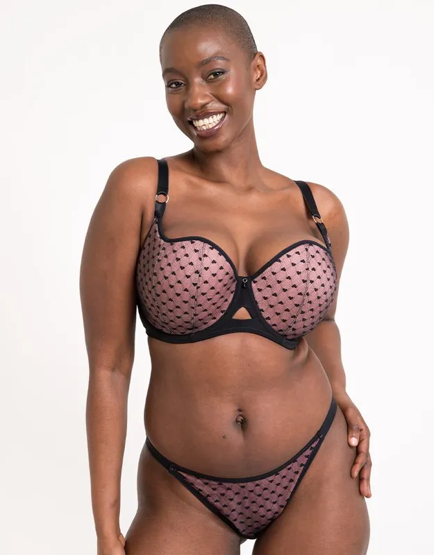 Boost Heartbreaker Padded Balcony Bra Lingerie - Curvy Kate