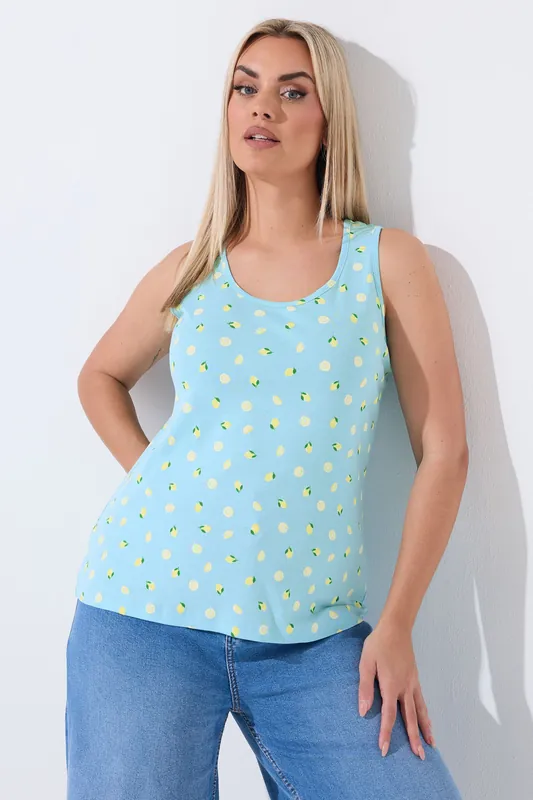 Lemon Vest Top - Yours