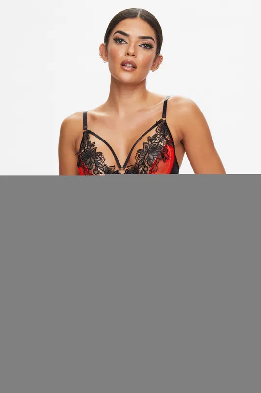 Lovers Secret Crotchless Body - Ann Summers