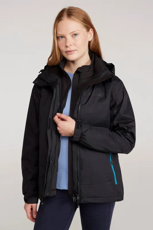 'Bracken' Extreme 3 in 1 Waterproof Everyday Jacket - Mountain Warehouse