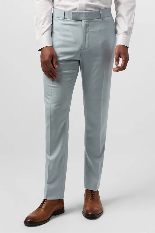 Blake Pale Blue Slim Fit Trouser - Antique Rogue