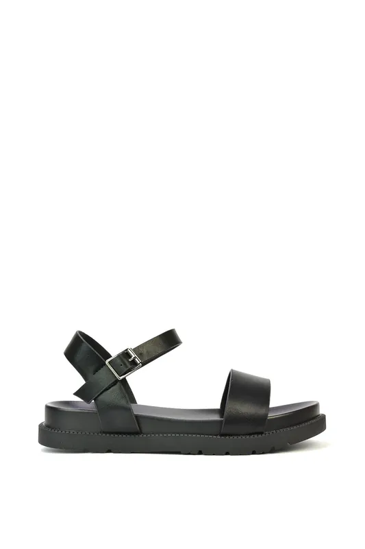 Grace' Two Strap Open Toe Platform Sandal Shoes - XY London