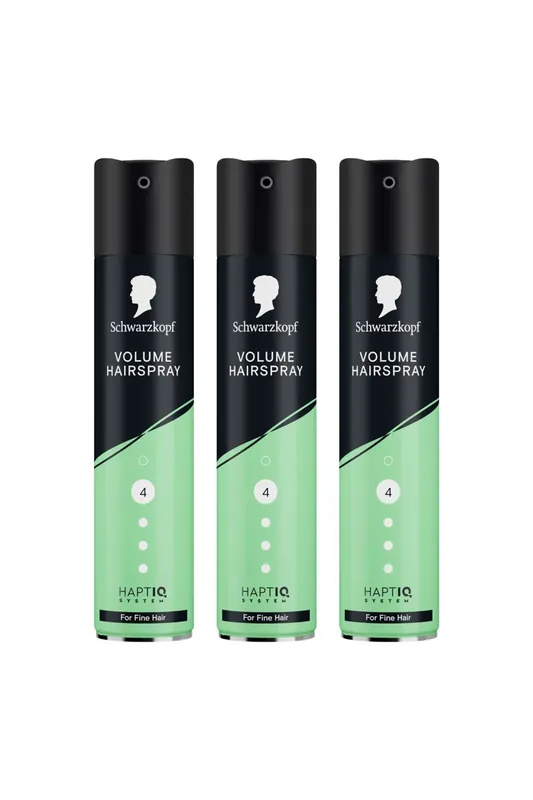 'Hair Spray' Volume HL4, 250ml, 3 Pack - Schwarzkopf