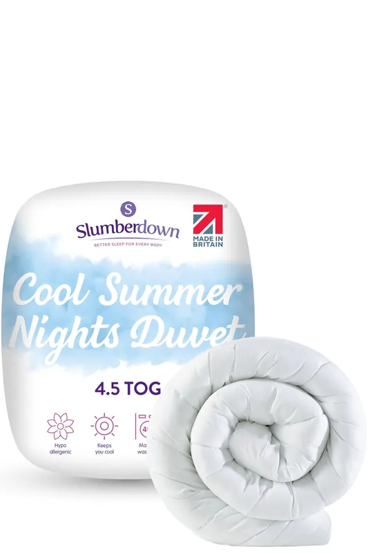 Cool Summer Nights 4.5 Tog Summer Duvet - Slumberdown