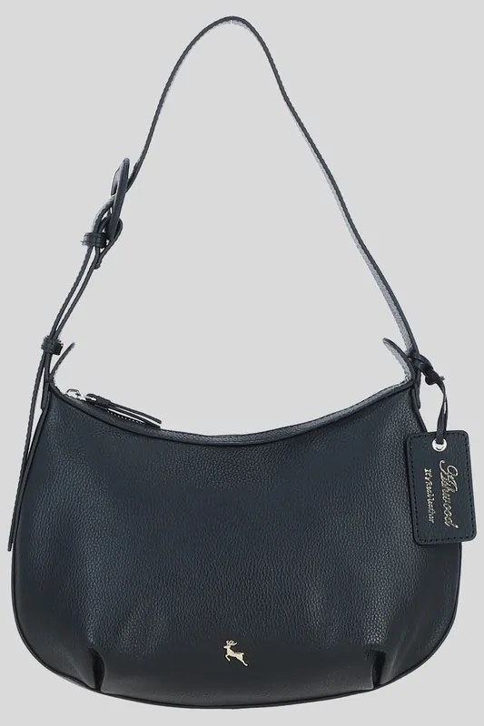'Nevina' Real Leather Shoulder Bag - Ashwood Leather