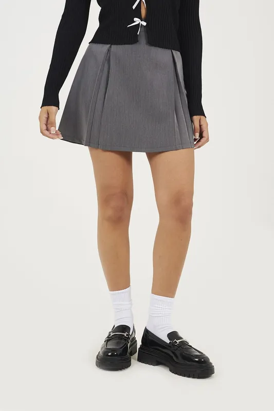 Pleated Mini Skirt - Brave Soul