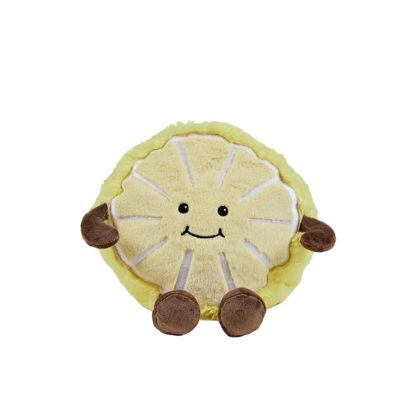 Large Microwaveable Plush Lemon Slice Yellow - Warmies