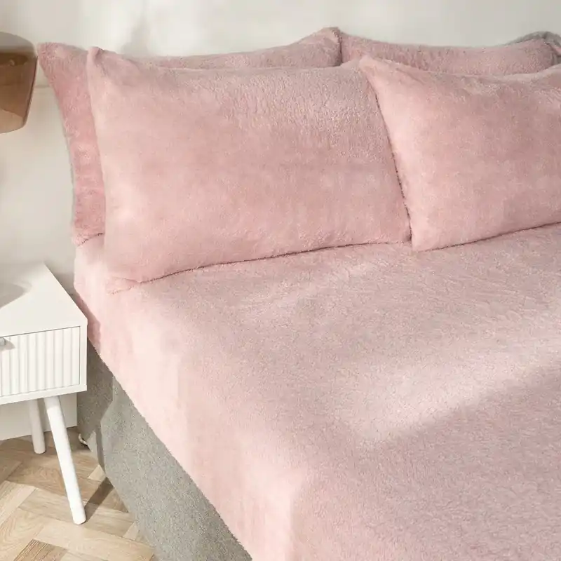 Teddy Fleece Thermal Fitted Bed Sheet - OHS