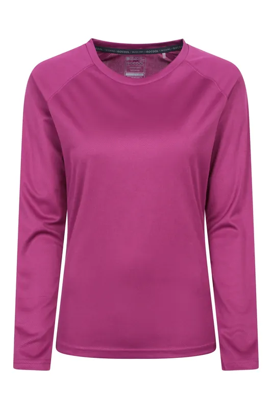 Endurance Top Long Sleeve Warm Outdoors Tee - Mountain Warehouse