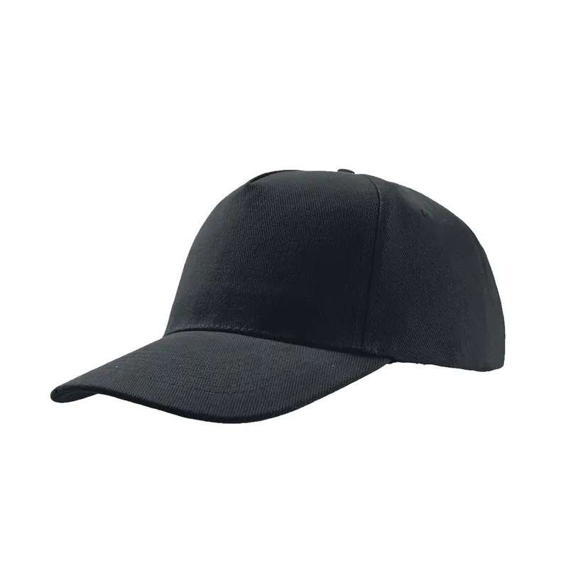 Liberty Five Heavy Brush Cotton 5 Panel Cap Pack of 2 - Atlantis