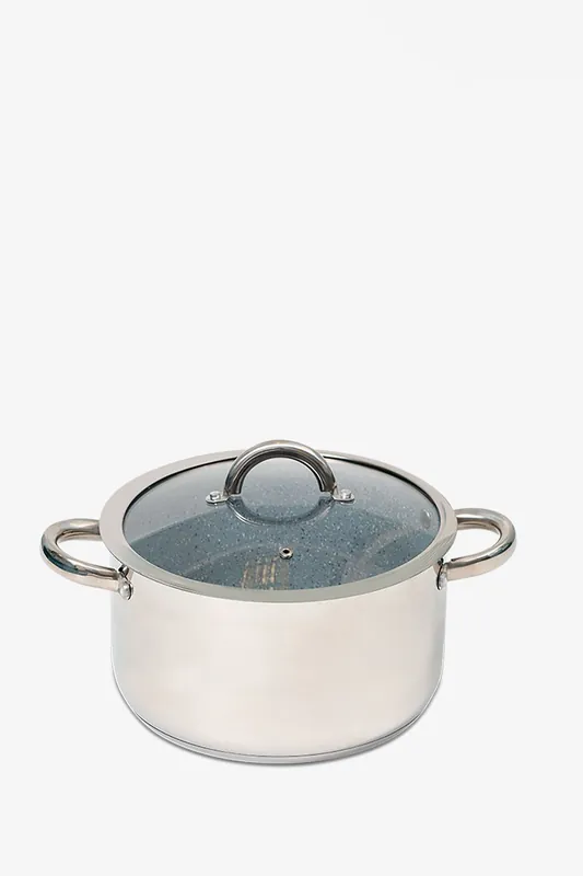 Professional Stainless Steel Stock Pot - Durastone