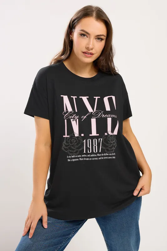 Embellished Graphic T-Shirt
