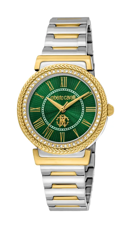 Stainless Steel Two Tone Silver & Gold Color Watch - Roberto Cavalli