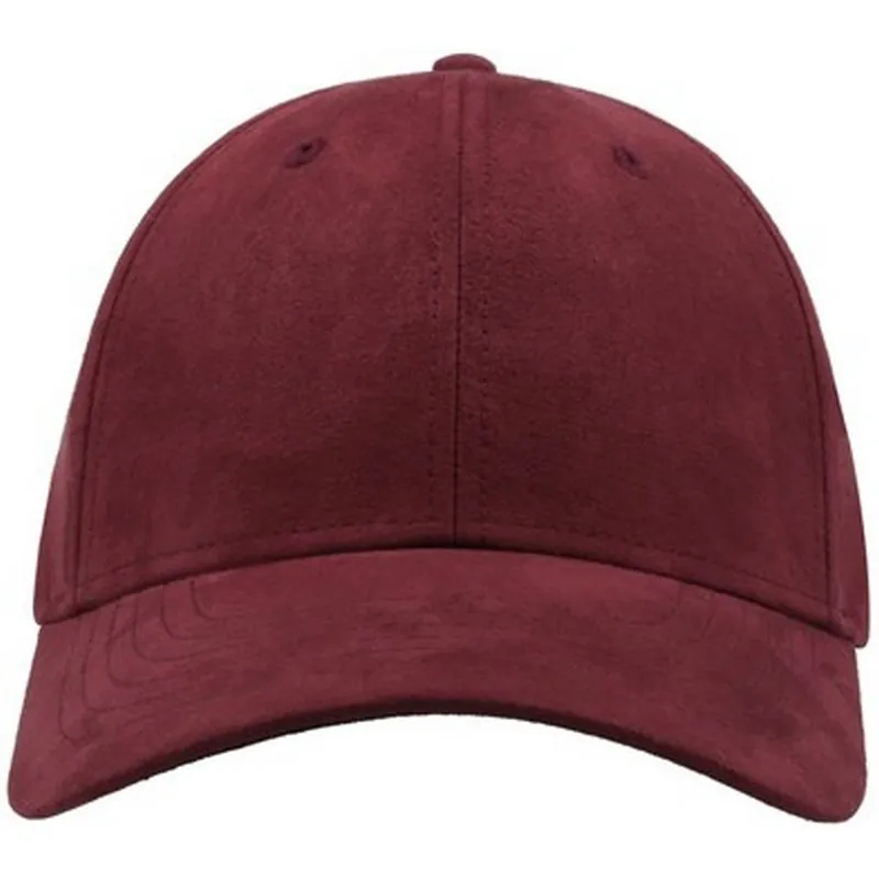 Fam 6 Panel Sueded Baseball Cap - Atlantis
