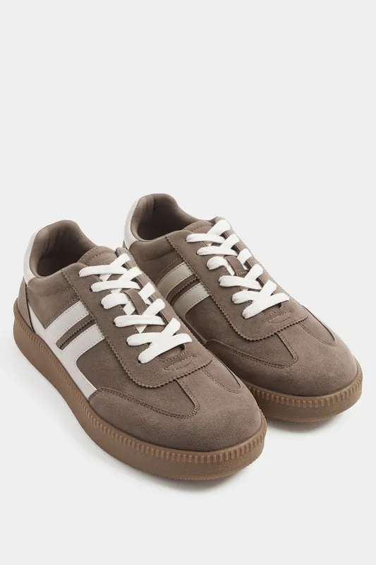 Side Stripe Trainers In Wide E Fit - Yours