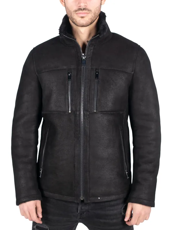 Sheepskin Jacket Casual Vintage - TruClothing